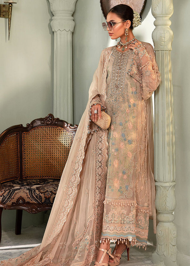 MARIA B - Chiffon 22 - Nude Pink