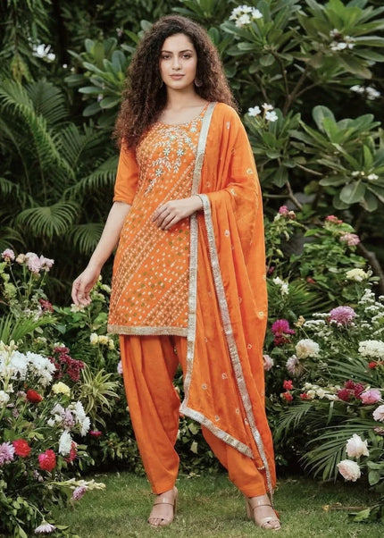 Cotton Printed Punjabi Suit Series