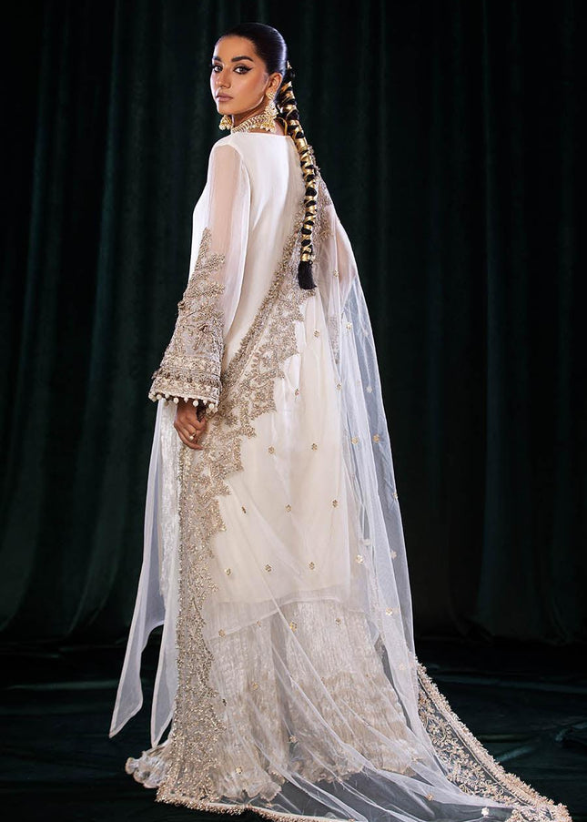 Crinkle Chiffon Hand Embroidered P-255