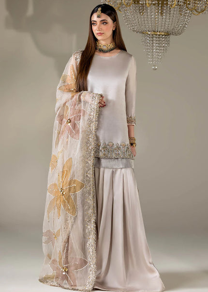 Gloss Silk Hand Embroidered P-299