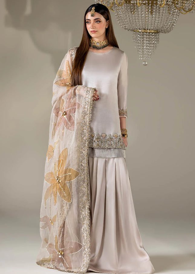 Gloss Silk Hand Embroidered P-299