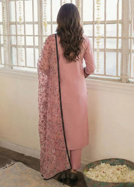 Georgette Embroidered Straight Suit Series
