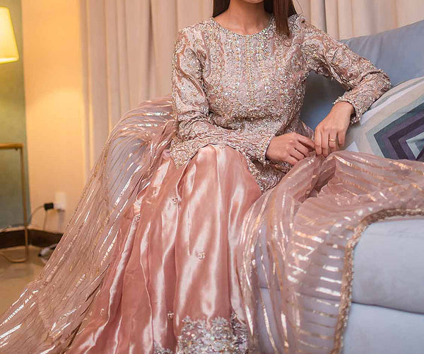 kanwal malik pink dress Nova Kanwal Malik