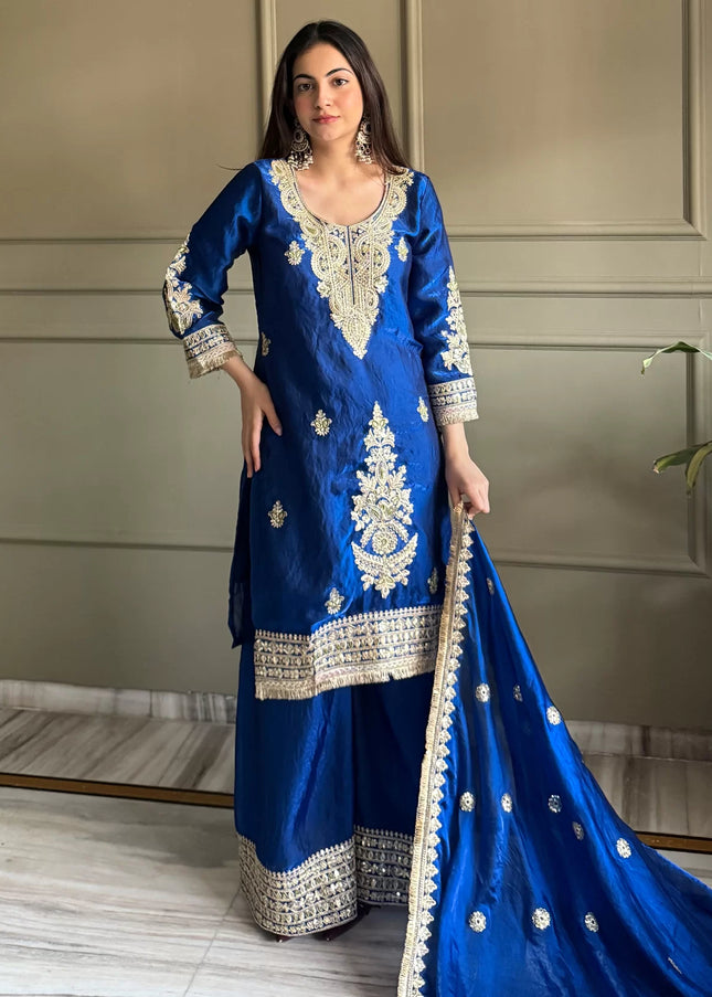 Fendi Embroidered palazzo Suit Series