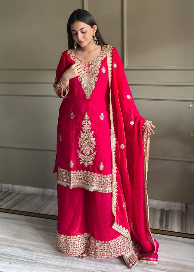 Fendi Embroidered palazzo Suit Series