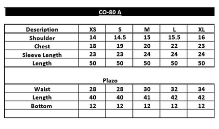 Vanya | Co-Ords - CO-80/A