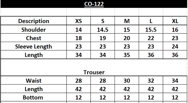 Vanya | Co-Ords - CO-122