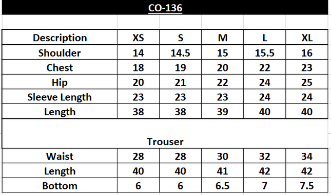 Vanya | Co-Ords - CO-136
