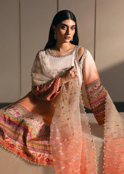 Afrozeh | Silk Muse '26 - Pearl Draped